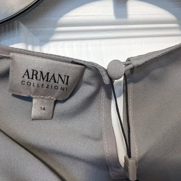 Armani Collezioni Silk Sleeveless Blouse - Picture 8 of 10